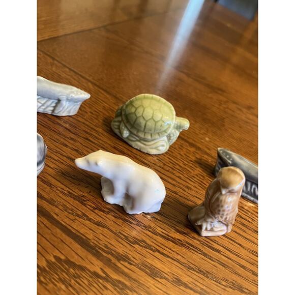 Lot of 6 Endangered Animals Series 4 Vintage Red Rose Tea Wade Ceramic Figurines - Picture 4 of 7